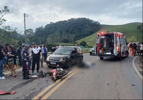 Acidente causa vítima fatal no interior de Divino de São Lourenço
